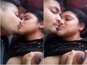 Desi Bangla Lover Romance and Boobs Pressing