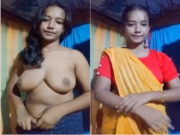 Hot Desi Girl Shows Her Boobs and Pussy