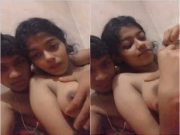 Hot Indian Lover Romance and Boobs Pressing Part 2